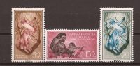 GUI355-L4015TAM.Guinea Guinee GUINEA ESPAÑOLA  DIA DEL SELLO 1955( Ed 355/7**) Sin Charnela LUJO - Chimpancés