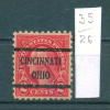 26K35 // CINCINNATI OHIO - State Ohio County Hamilton - Precancel, Preo  Vorausentwertung  United States Etats-Unis USA - Preobliterati