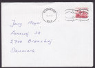 Norway Deluxe STAMSUND 1980 Cover To BRØNSHØJ Denmark Festung Akershus - Briefe U. Dokumente