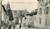 CPA SAINT NICOLAS DU PORT RUE DU HAUT TIBLY 1905 Rare - Saint Nicolas De Port