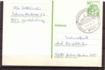 Deutschland - 1980. Wasserschloss Inzlingen,. Circulated With Nice Cancellation ,  Postal Stationary - Postkarten - Gebraucht
