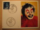 SPAIN Barcelona 1979 Post Card Postcard Circus Cirque Cirkus Circo Cirkusz Circ Zirkus Payaso Clown Pitre - Circus