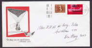 Netherlands AMSTERDAM 1971 Cover 9e Dag Van De Aerofilatelie 1970 Cachet - Luchtpost