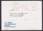 Netherlands PHILIPS Telecommunicatie Industrie HILVERSUM PR 2282 Meter Stamp Cover 1967 - Macchine Per Obliterare (EMA)