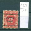 26K199 / SEATTLE WASH. - State Washington County King   Precancel, Preo, Vorausentwertung,United States Etats-Unis USA - Precancels