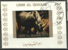 Umm Al Quiwain - Gestempelt / Used (g555) - Rhinozerosse