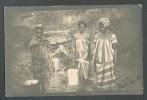 RARE!! ORIGINAL PHOTO POSTCARD CONGO LEOPOLDVILLE WOMEN ON SPRING, 1925, Signed Akatus. - Kinshasa - Leopoldville (Leopoldstadt)