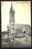 CPA  ANCIENNE- FRANCE- ST-JEAN-DU-DOIGT (29)-  L'EGLISE, LE CALVAIRE ET LA FONTAINE EN TRES GROS PLAN- BELLE ANIMATION- - Saint-Jean-du-Doigt