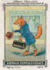 Image / Animaux Humoristiques / Renard Avec Chapeau Et Malette  / Humour Humor Fox  // IM K-26/3 - Nestlé