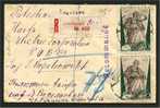 RUSSIA/USSR, UNUSUAL REGISTERED COVER 1935 REGISTERED TO HAIFA - Storia Postale