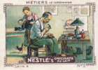 Image / Métiers - Le Cordonnier  / Métier Profession Shoemaker // IM K-26/3 - Nestlé