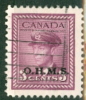 Canada 1949 Official 3 Cent King George VI War Issue Overprinted OHMS #O3 - Overprinted