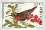 UGANDA 1987. Scarlet-chested Sunbird Bird 10s.. Imperf.     [ Ungezähnt,non Dentelé,no Dentado,non Dentellato ] - Uganda (1962-...)