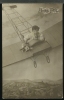 PHOTO FRENCH POSTCARD YOUNG PILOT PLANE AVION CARTE POSTALE - 1914-1918: 1ste Wereldoorlog