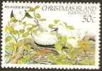 CHRISTMAS ISLAND USED - 1982 50c Birds - Red-Footed Boobies - Christmas Island