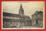 * THURY HARCOURT-L'Eglise Et La Mairie(Carte Voyagée)-Automobile,Monument - Thury Harcourt