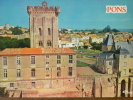 17 - PONS - Le Château, Le Donjon Et Les Remparts. - Pons