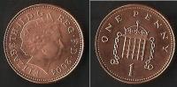 Gran Bretagna - England - ONE PENNY Del 2004 - 1 Penny & 1 New Penny