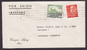 Spain Airmail Por Avion ENRIQUE LOPEZ Reus IMPRESSOS Cover To COPENHAGEN Dinamarca Denmark - Briefe U. Dokumente