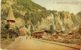 Meiringen - Dorfstrasse, Holzlager         Ca. 1910 - Meiringen