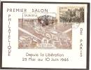 N° 747    PREMIER SALON PHILATELIQUE DEPUIS LA LIBERATION    Le 25 Au10 JUIN 1946 - Briefe U. Dokumente