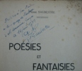 Poésies Et Fantaisies - Pierre Saubestre - Dédicace - 1939 - Franse Schrijvers