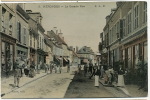 Nerondes 3 La Grande Rue Ferret Edit ELD  Timbrée 1908 - Nérondes