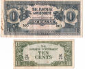 JAPAN INVASION BANKNOTE (JIM) 10 TENTS / 1 DOLLAR MALAYA 1942-45 - Altri – Asia