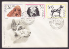 Poland FDC Cover 1963 Dogs Chiens Hunde Incl. Top Value !! - FDC