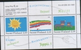 Finlandia - Finland 1991 Concorso Disegno Per Bambini  Foglietto   3v Cpl ** MNH - Ongebruikt