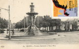 REIMS AVIATION Place Fontaine Bartholdi Vignette Meeting Reims 1910 - Fliegertreffen