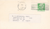 Postal Card - Abraham Lincoln -  Scott # UX55 - Meeting With Legislators At Pine Lodge, Iowa - 1961-80