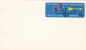 Postal Card - Weather Services -  Scott # UX57 - - 1961-80