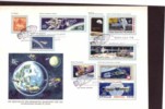 USA, 1976. History Of Space Flight, With Diff. Sets ,with Special Cancellation Of Weraba,Zürich - 1971-1980
