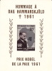 1961  Dag Hammarskjold  Bloc Feuillet   COB Bl 11  ** MNH - Andere & Zonder Classificatie