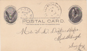 Postal Card - McKinley - UX18 -  1904 - 1901-20