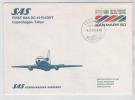 Denmark First SAS DC-10 Flight Copenhagen - Tokyo 5-11-1974 - Cartas & Documentos