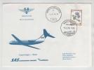 Denmark SAS 25th. Anniversary On The Route Copenhagen - Wien 5-4-1974 - Lettres & Documents