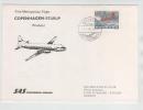 Denmark First SAS Metropolitan Flight Copenhagen - Sturup (PENDELN) 2-1-1974 - Storia Postale