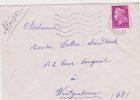 Lettre Obliteration Ilzach 1968 Marianne De Cheffer - Lettres & Documents