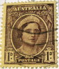 Australia 1942 Queen Elizabeth 1d - Used - Gebraucht