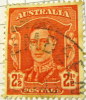 Australia 1942 King George VI 2.5d - Used - Used Stamps