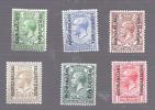 BRITISH COLONIES BECHUANALAND KG5 - 6 STAMPS MLH - 1885-1964 Bechuanaland Protettorato