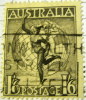 Australia 1948 Hermes And Globe 1s 6d - Used - Gebraucht