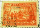 Australia 1938 Governor Phillip At Sydney Cove 150th Annivesary 2d - Used - Used Stamps