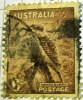 Australia 1937 Kookaburra 6d - Used - Ongebruikt