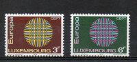 LUXEMBOURG  Europa  1970 N°757-58 - Nuovi