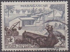 MADAGASCAR  N°327__OBL VOIR  SCAN - Usati