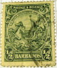 Barbados 1925 Seal Of Colony 0.5d - Used - Barbados (...-1966)