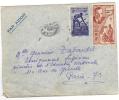 Timbres Lettre SENEGAL Par Avion  1948 AI - Brieven En Documenten